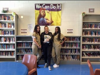 Angie Martinez paid a visit to the Rose M. Singer Center on Rikers Island