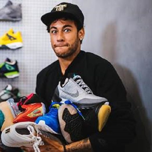 neymar sneaker shopping