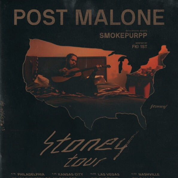 POST MALONE SMOKEPURPP TO THE STONEY TOUR THIS FALL 360