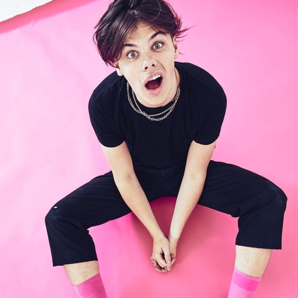 YUNGBLUD × TIN PAN BOY 360 MAGAZINE GREEN DESIGN POP NEWS