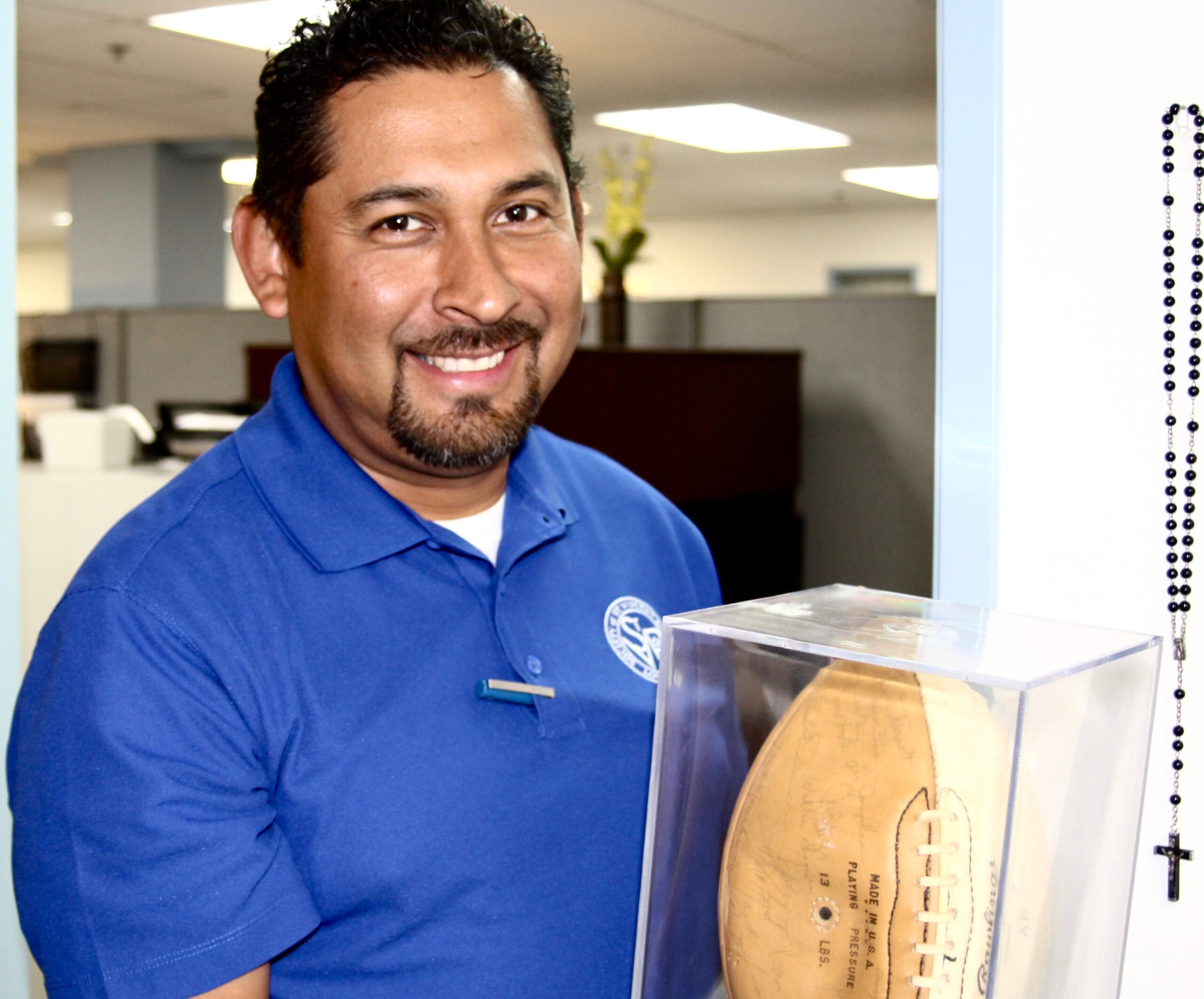 Alfred Rodriguez, Director of Operations at Saint Vincent de Paul's Los Angeles Thrift Store
