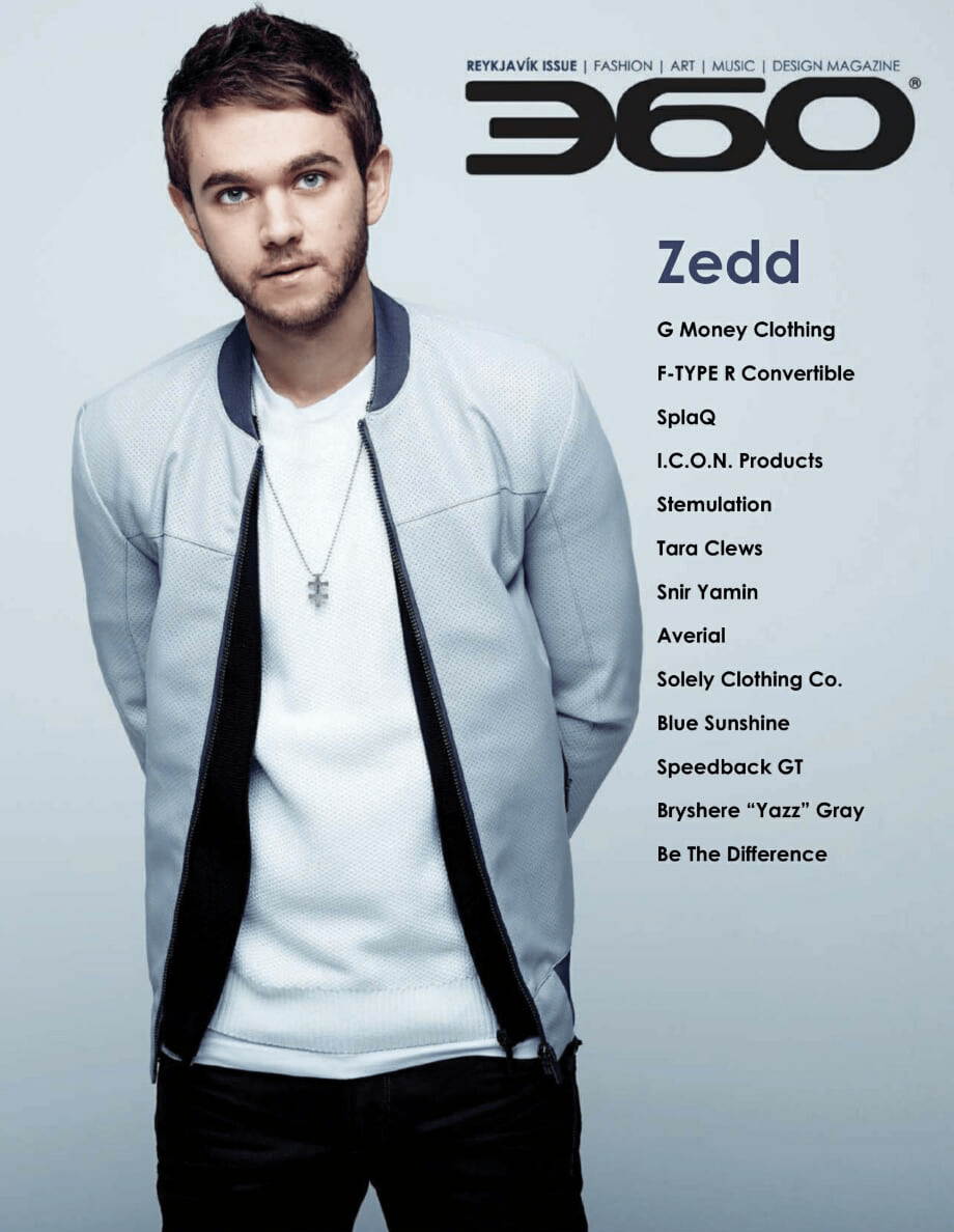 Zedd, 360, 360 magazine