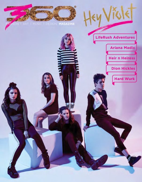 Hey violet, 360 MAGAZINE, 360