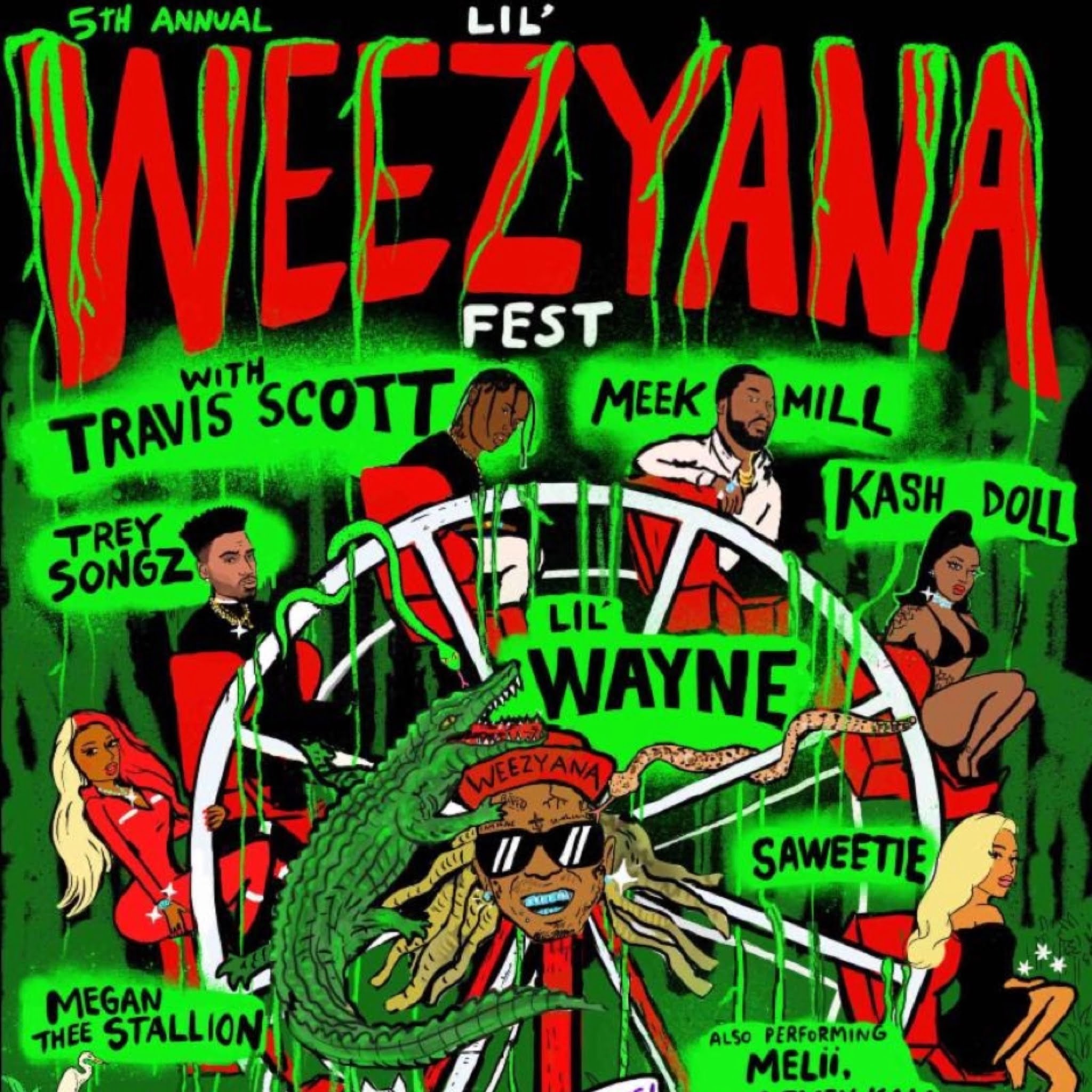 Vaughn Lowery, weezyana, Lil Wayne, 360, 360 magazine, travis Scott, saweetie, meek mill