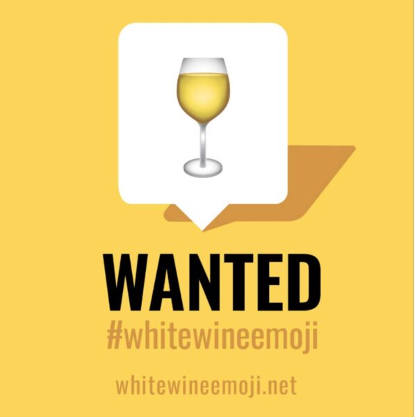 WHITE WINE EMOJI 360 MAGAZINE GREEN DESIGN POP NEWS