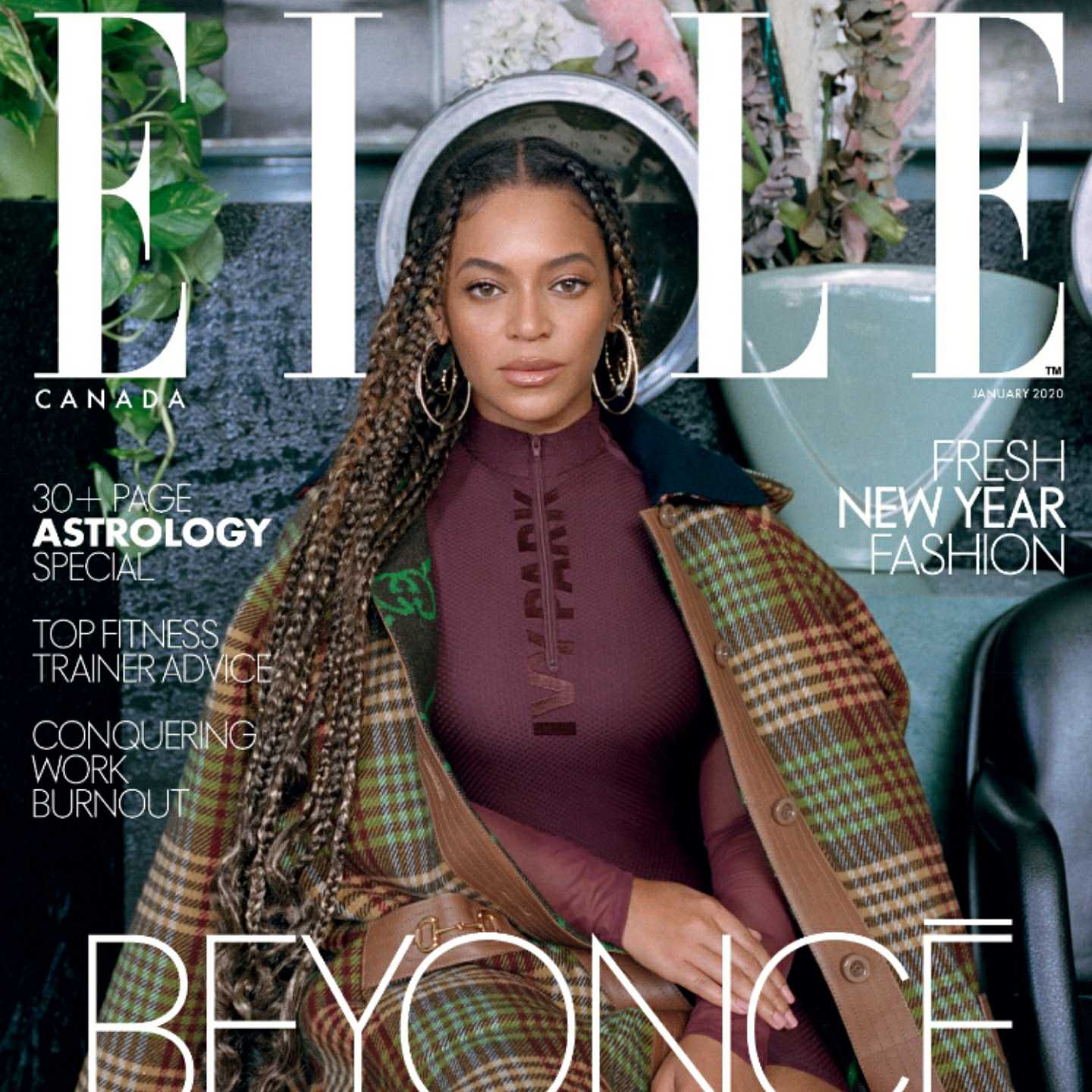 Beyoncé,IVY PARK,KO Média,ELLE Canadae,ELLE network,2020 ELLE International Beauty Awards,Karla Welch,Hollywood,athleisure,activewear,sweats,Adidas,Reebok,Vaughn Lowery,360 MAGAZINE,Elle Canada,Canada, Lagardère Group, ELLE Decoration