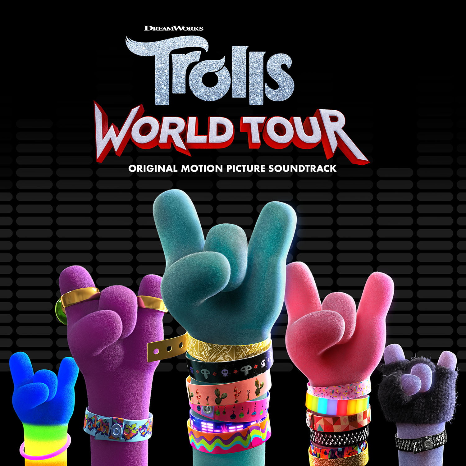 trolls world tour, album, artwork,