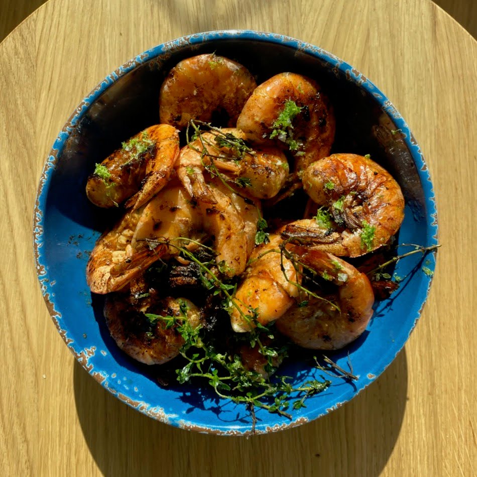 Prawns, Martell Cognac, 360 Magazine, Vaughn Lowery