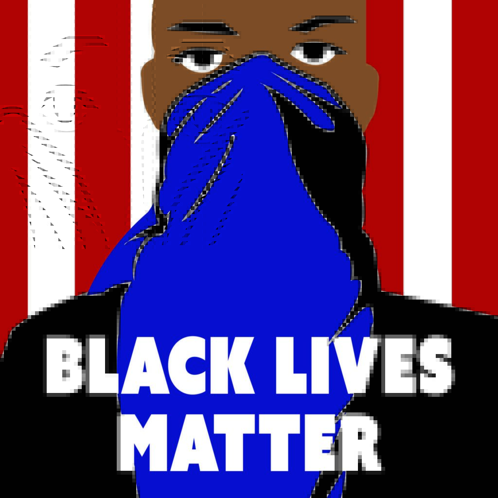 Sara Sandman, Black Lives Matter, illustration, 360 magazine, protest, rebellion, looters, riot, civil rights, human rights