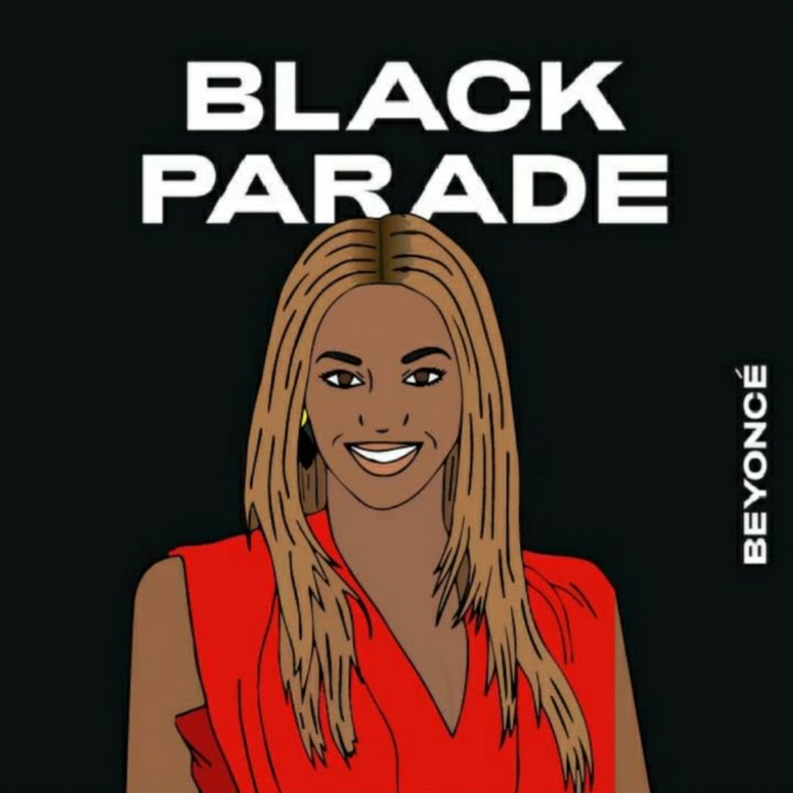 Beyoncé, Juneteenth, Black Parade, 360 MAGAZINE, BLM, rita azar, illustration