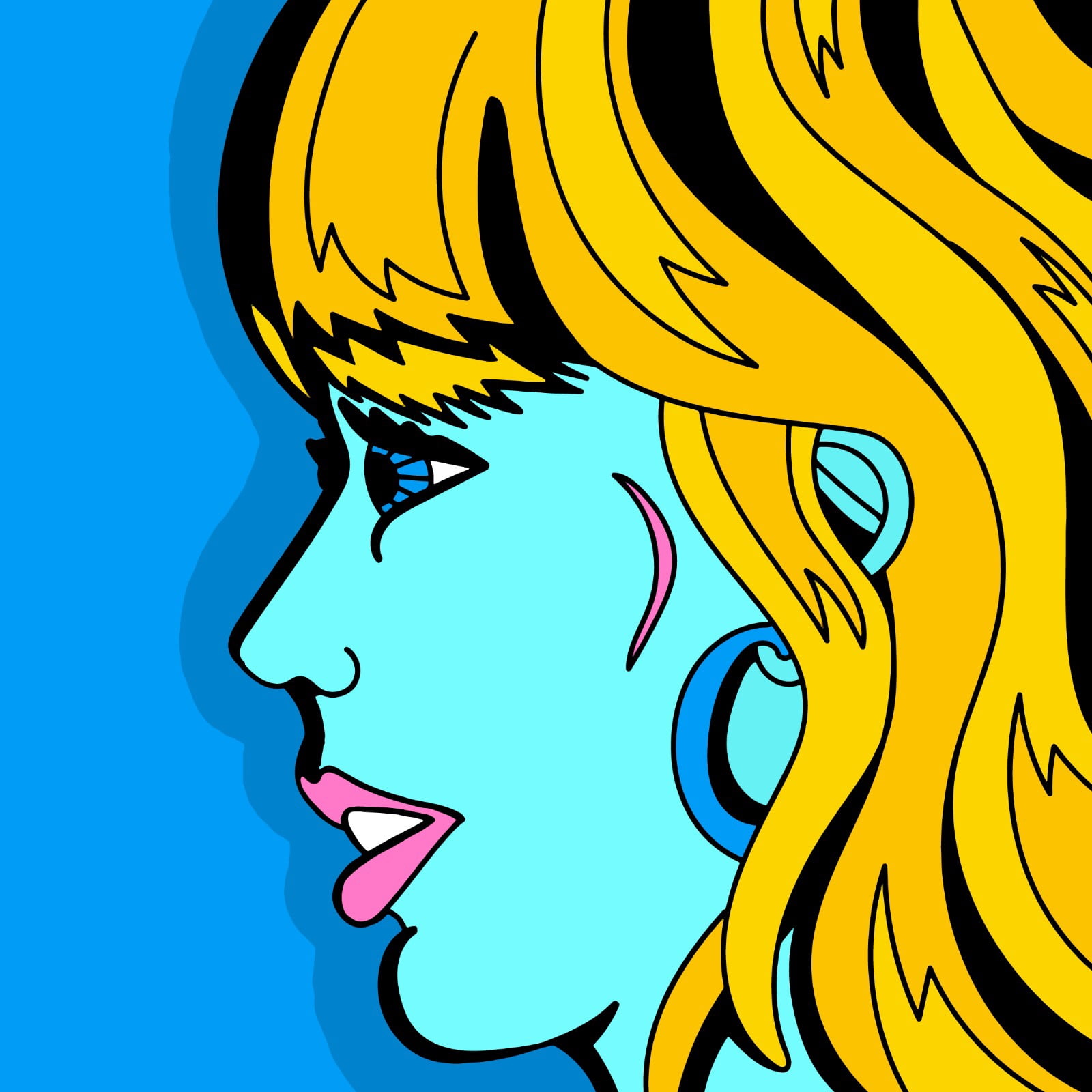 Taylor Swift illustration done by Mina Tocalini of 360 MAGAZINE.