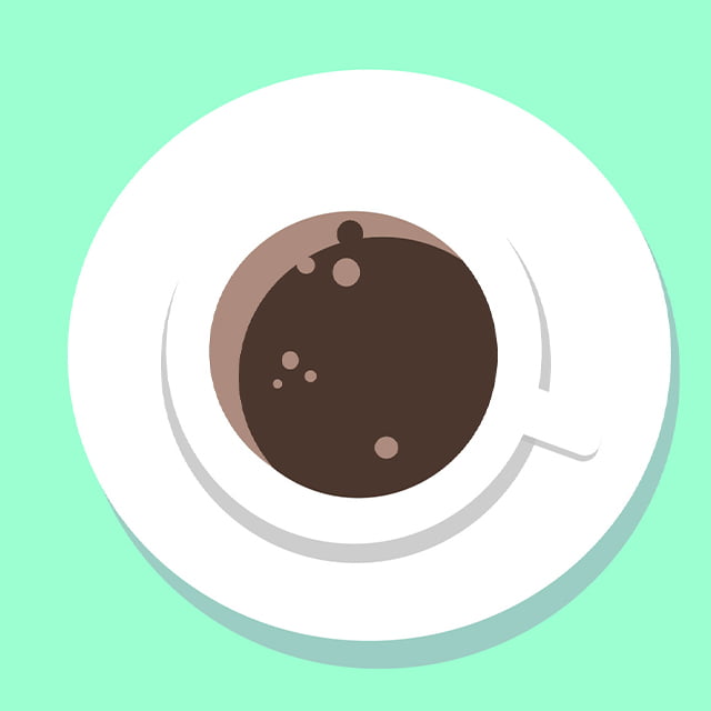 Coffee illustration for 360 Magazine