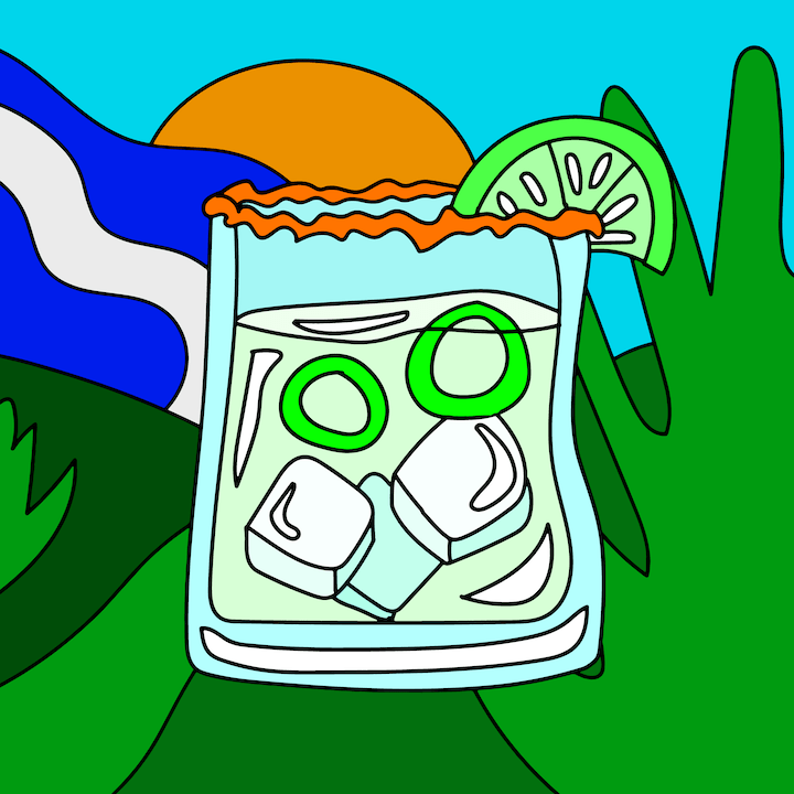 JAJA Tequila illustrated by Mina Tocalini for 360 MAGAZINE.
