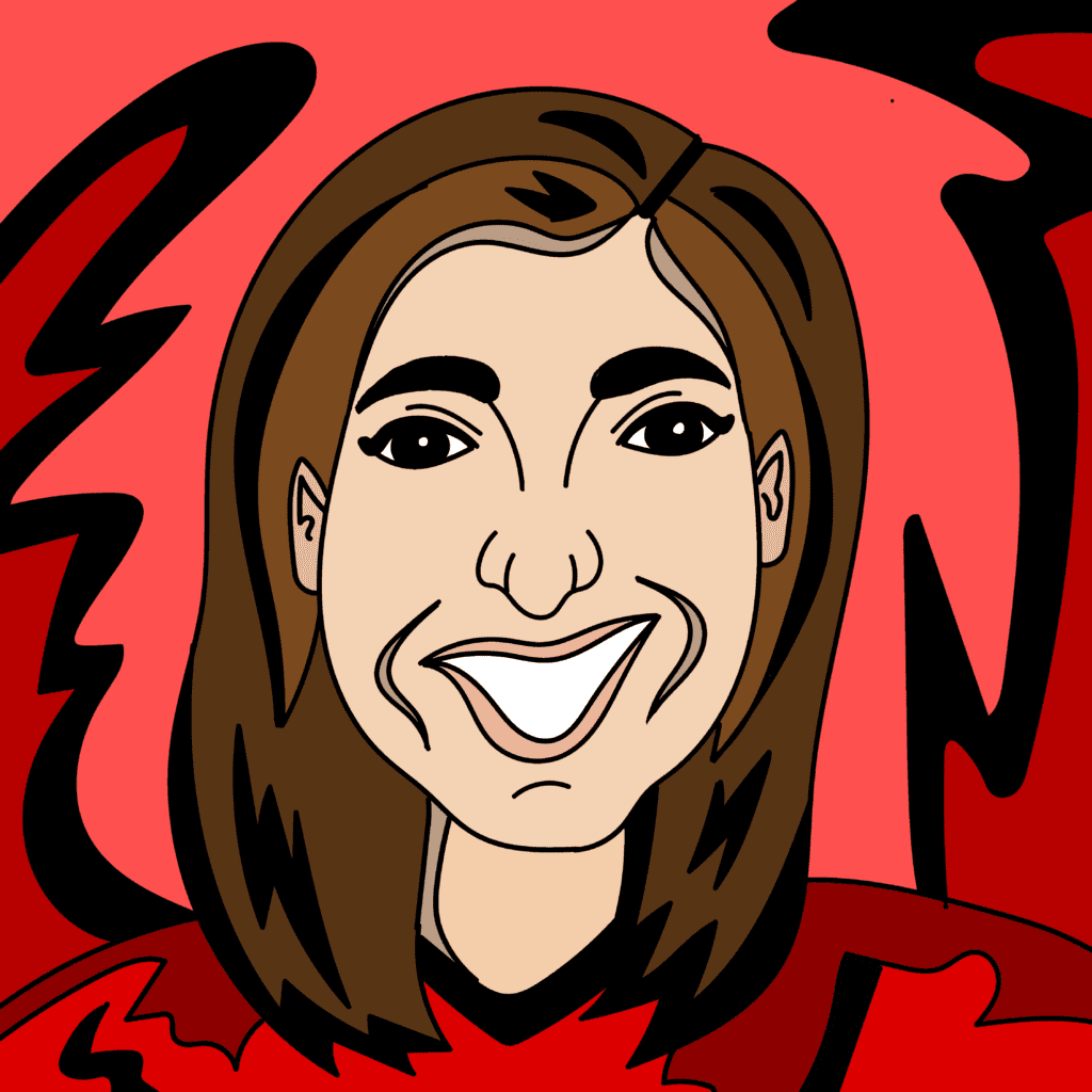 Mina illustration for 360 Magazine