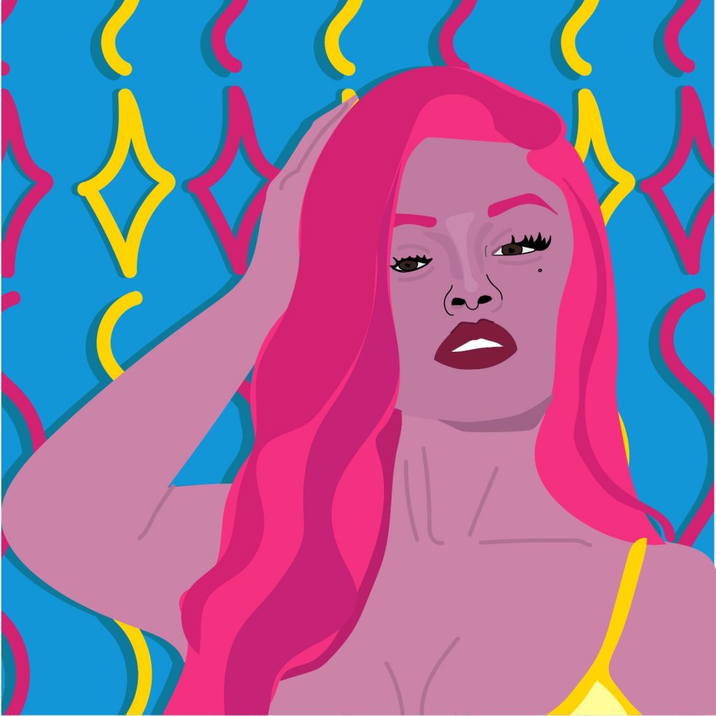 Mulatto of Altanta inside 360 MAGAZINE illustrated by Rita Azar.