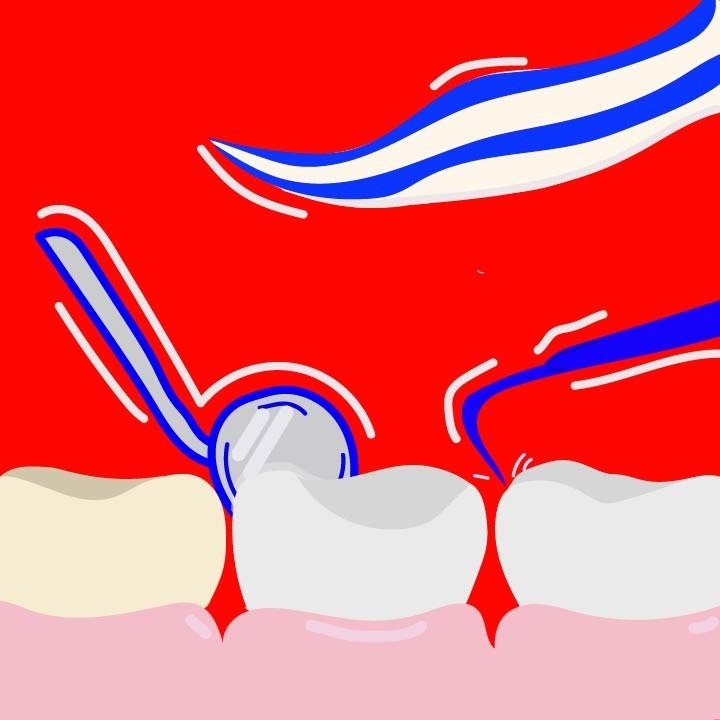 Dentistry illustration for 360 MAGAZINE by Rita Azar