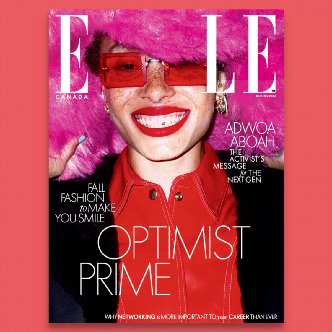 KO Media's Elle Canada Adwoa Aboah Cover covered by 360 Magazine