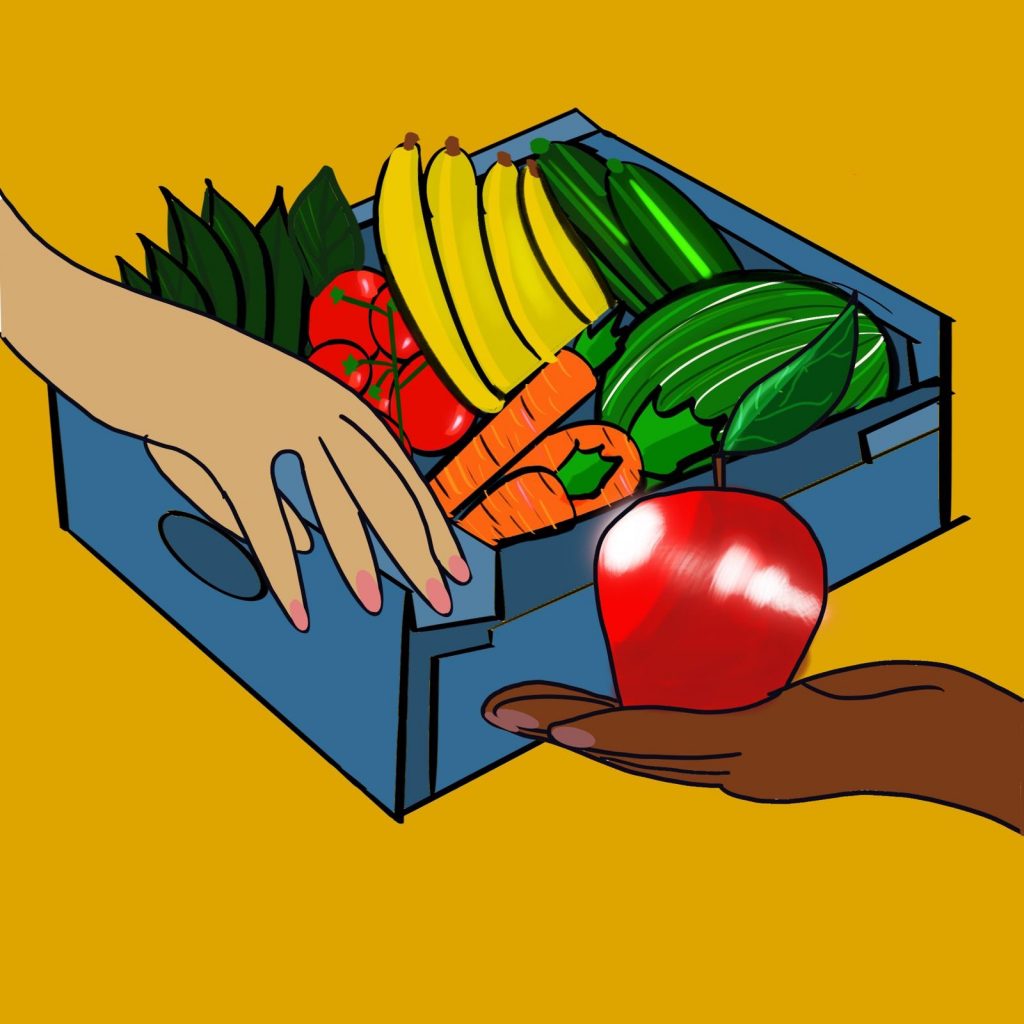 Non-profit illustration for 360 MAGAZINE by Nicole Salazar.