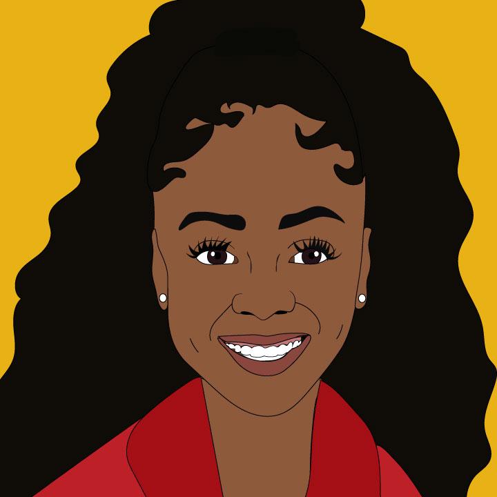 Kaelen Felix Illustrates an Article about Skai Jackson for 360 MAGAZINE