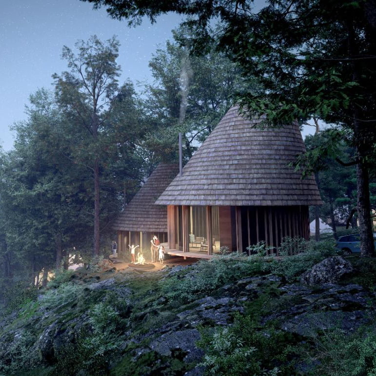 Nordisk Hygge Circles in Mie Prefecture (© Third Nature, Structured Environment, Henrik Innovation), The Japan National Tourism Organization, Geoffrey Weill Associates, for 360 Magazine