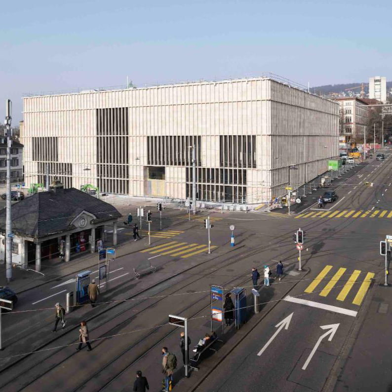 The new Kunsthaus Zurich (Credit: KEYSTONE / CHRISTIAN BEUTLER) for 360 Magazine