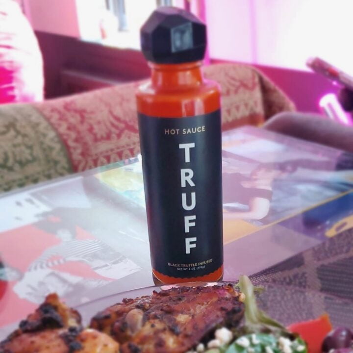 Truff hot sauce image via Vaughn Lowery for use by 360 Magazine