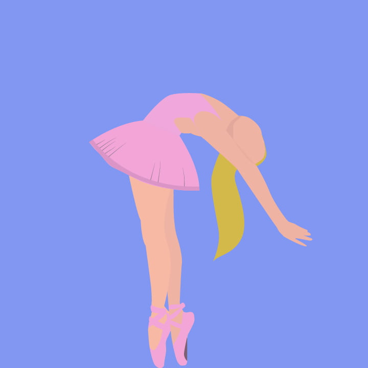 Ballet illustration by Rita Azar for 360 Magazine