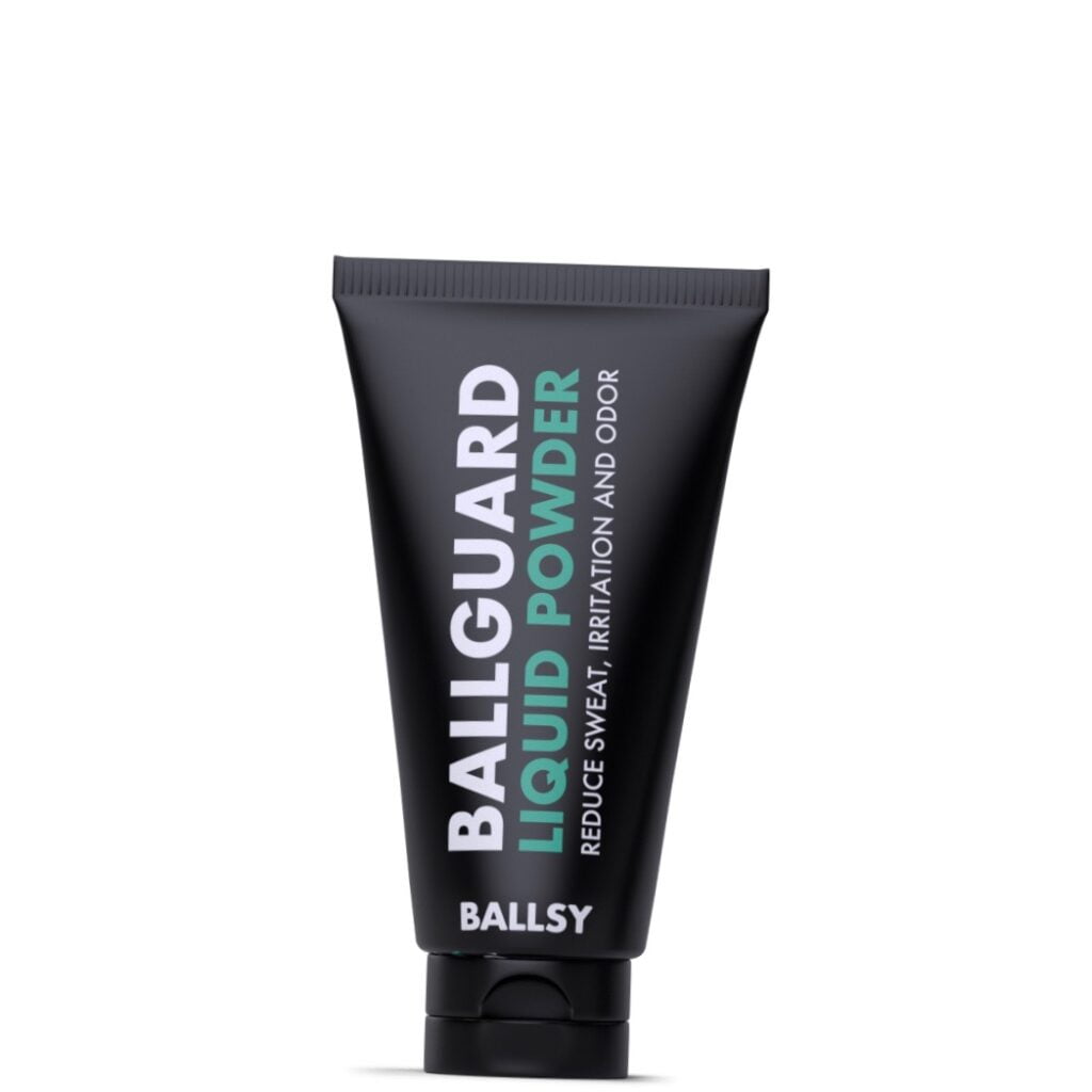 Ballguard Liquid powder ball deodorant image via Megan Bennett at LightYearsaAhead for use by 360 Magazine
