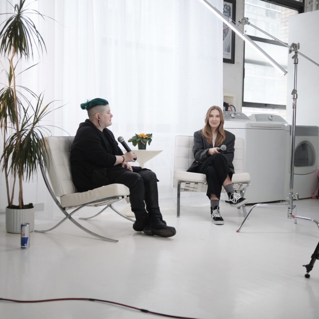 Daylight Studio's virtual fashion show image for use by 360 Magazine