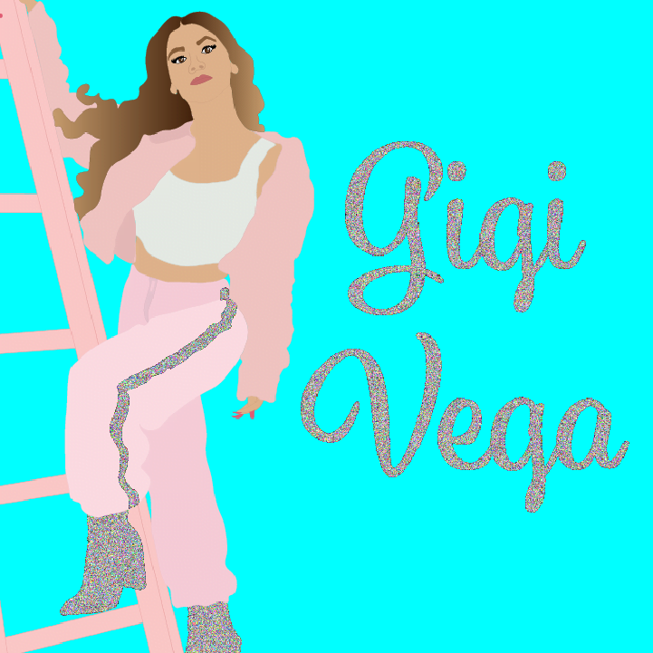 Gigi Vega illustration by Heather Skovlund for 360 Magazine