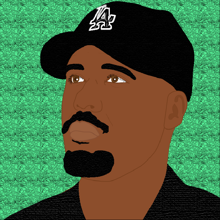 Dom Kennedy illustration by Heather Skovlund for 360 Magazine