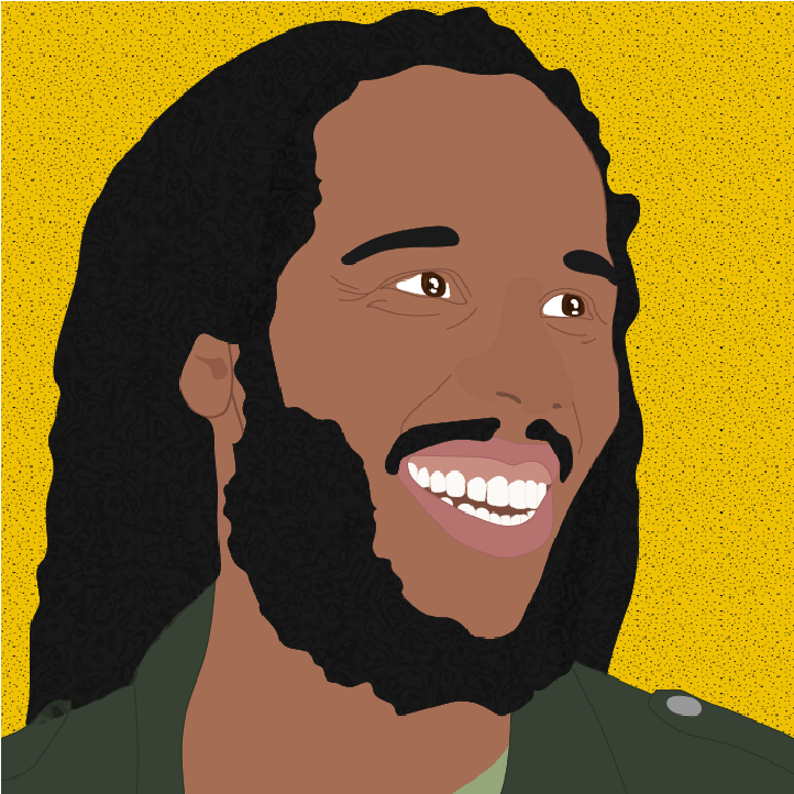 Ziggy Marley illustration by Heather Skovlund for 360 Magazine