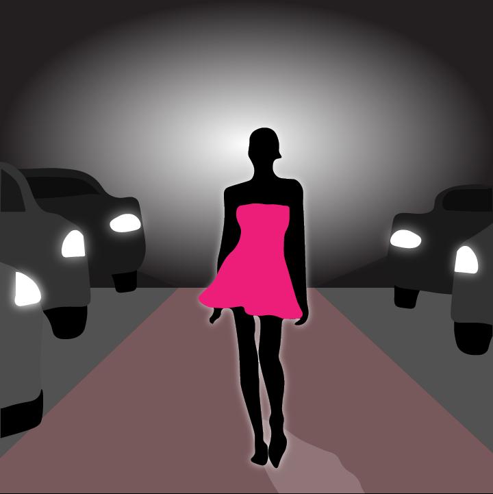 360 MAGAZINE drive-thru runway illustration by Heather Skovlund