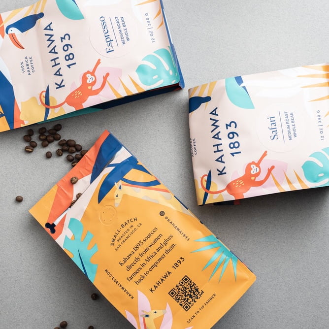 Kahawa 1983 coffee image via Debbie Koke at Orca Communications Unlimited for use by 360 Magazine