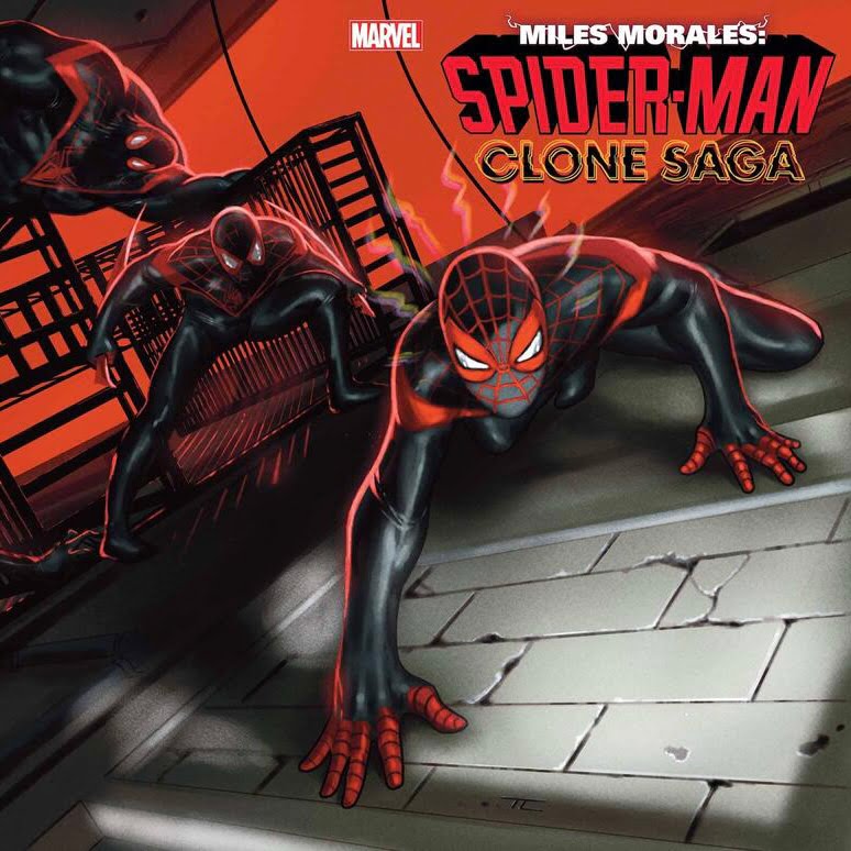 MILES MORALES: SPIDER-MAN #25 Art by CARMEN CARNERO Cover by TAURIN CLARKE of Marvel Entertainment for use by 360 Magazine