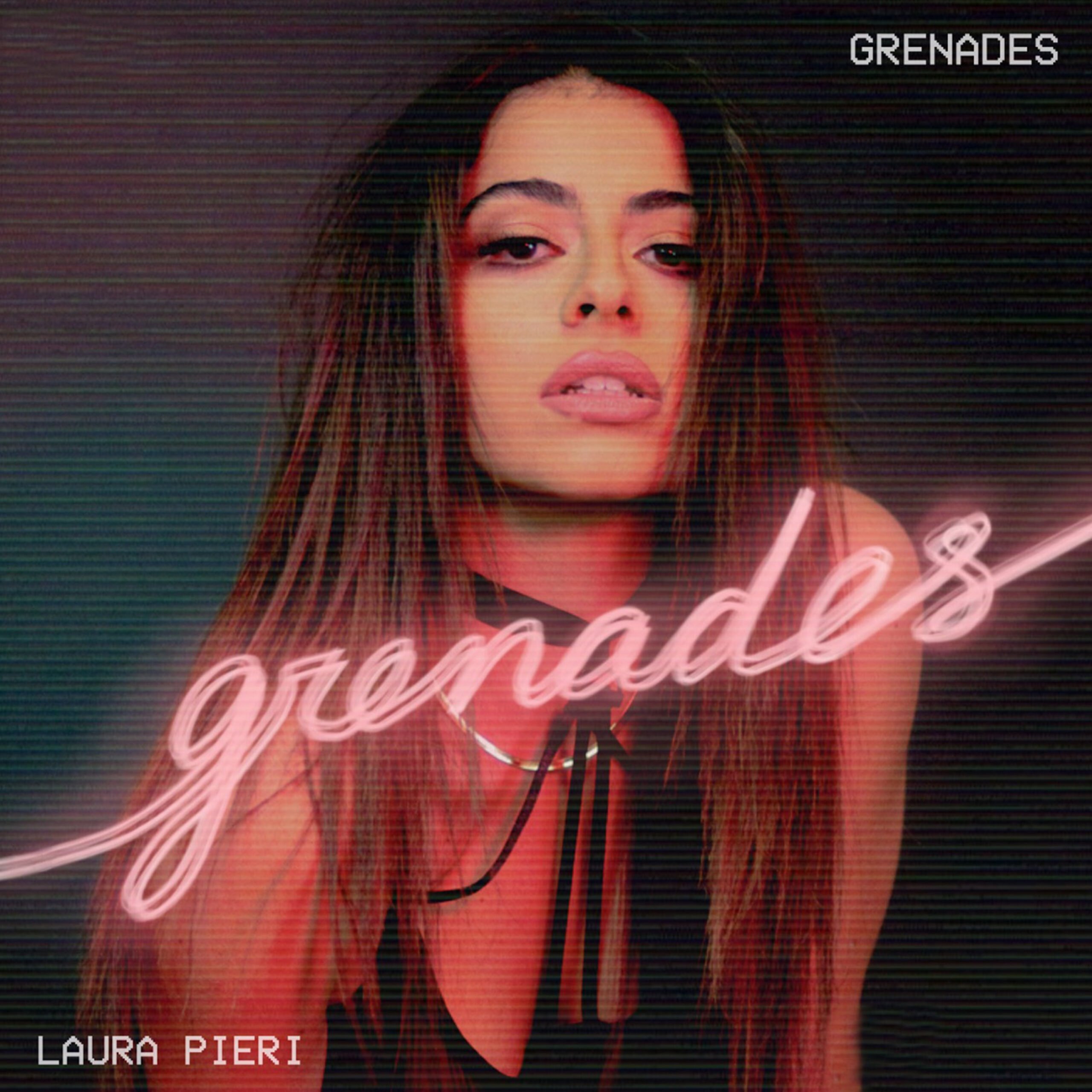 "Grenades" by Laura Pieri artwork by Corey Rooney Music Group for use by 360 Magazine