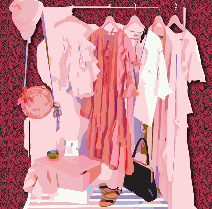 Boutique illustration by Heather Skovlund for 360 Magazine