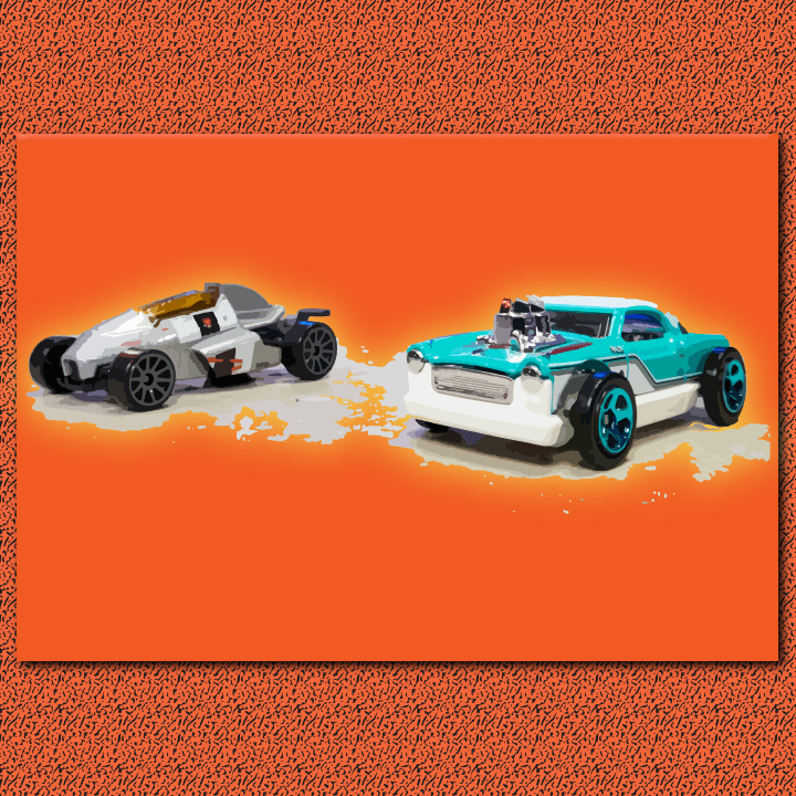 Hot Wheels illustration by Heather Skovlund for 360 Magazine