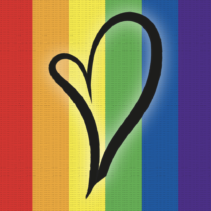 LGBTQ+ illustration by Heather Skovlund for 360 Magazine