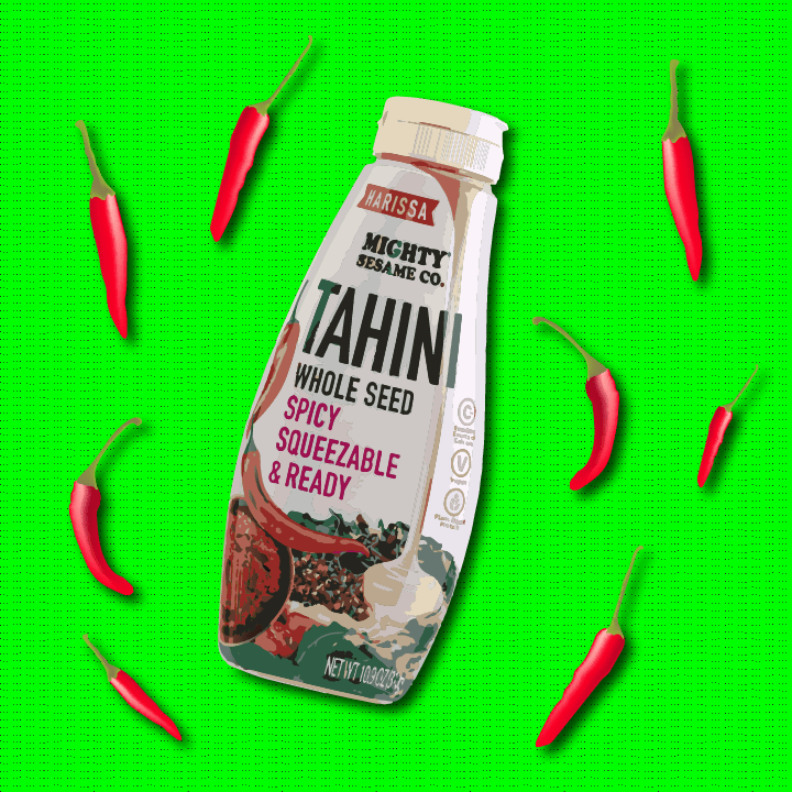 Organic Tahini in Squeeze Bottle - Mighty Sesame