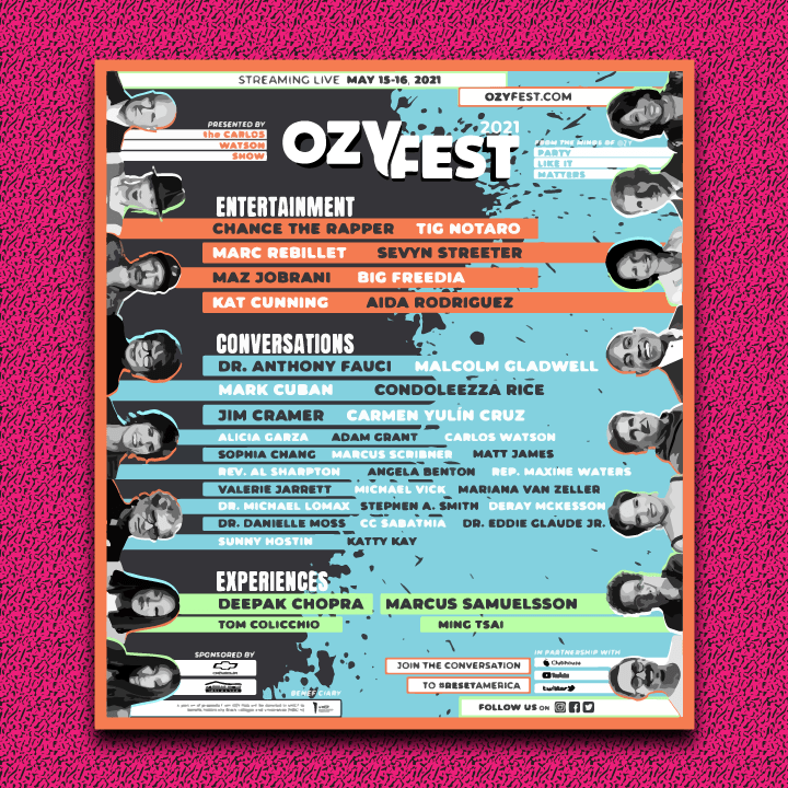 OZY Fest illustration by Heather Skovlund for 360 Magazine