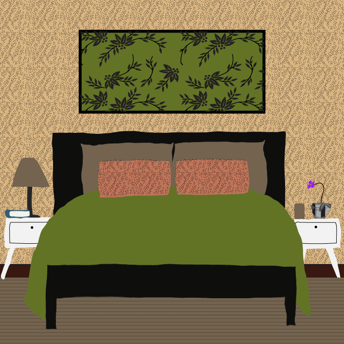 Room Makeover illustration by Heather Skovlund for 360 Magazine