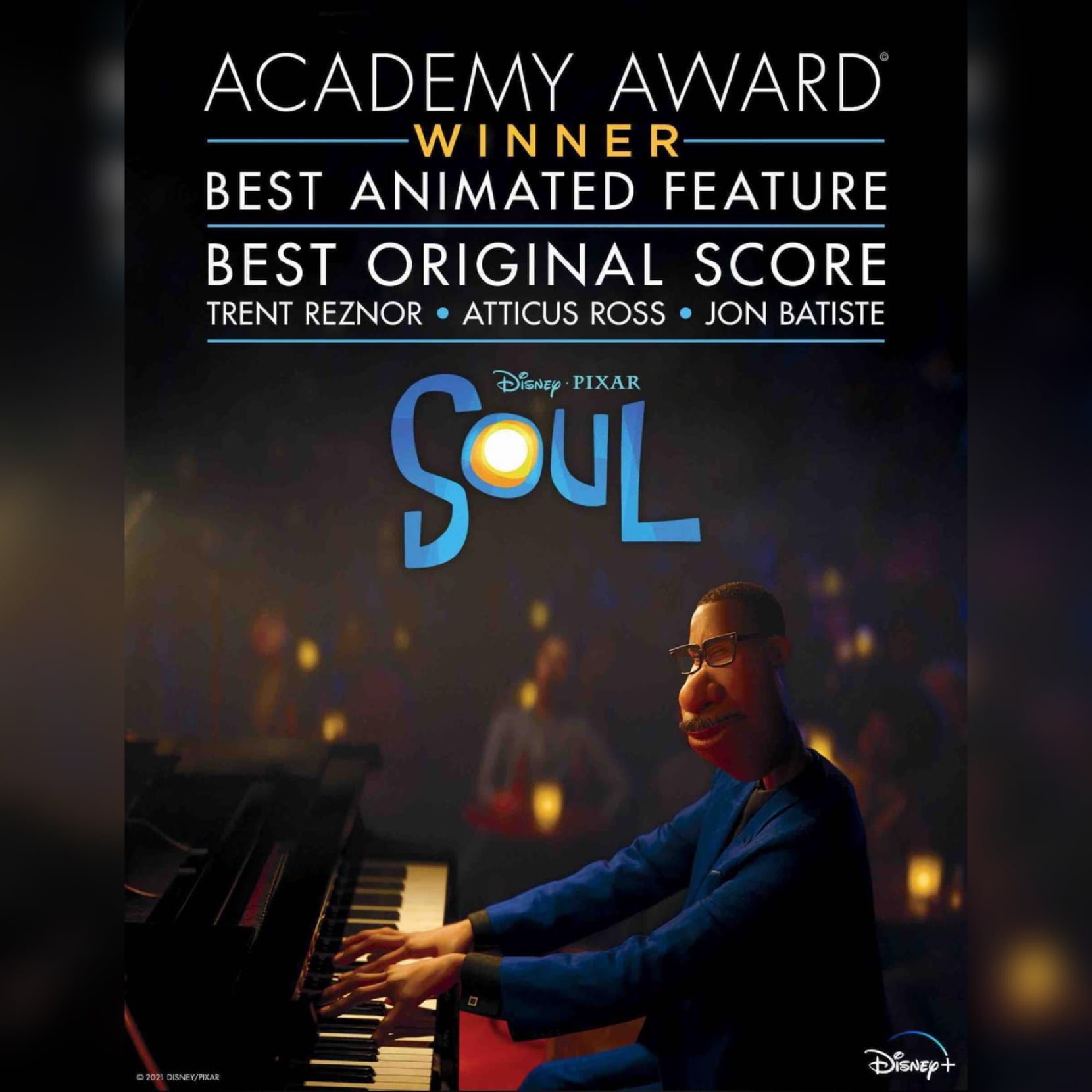 "Soul" wins academy awards image by Disney Music Group for use by 360 Magazine