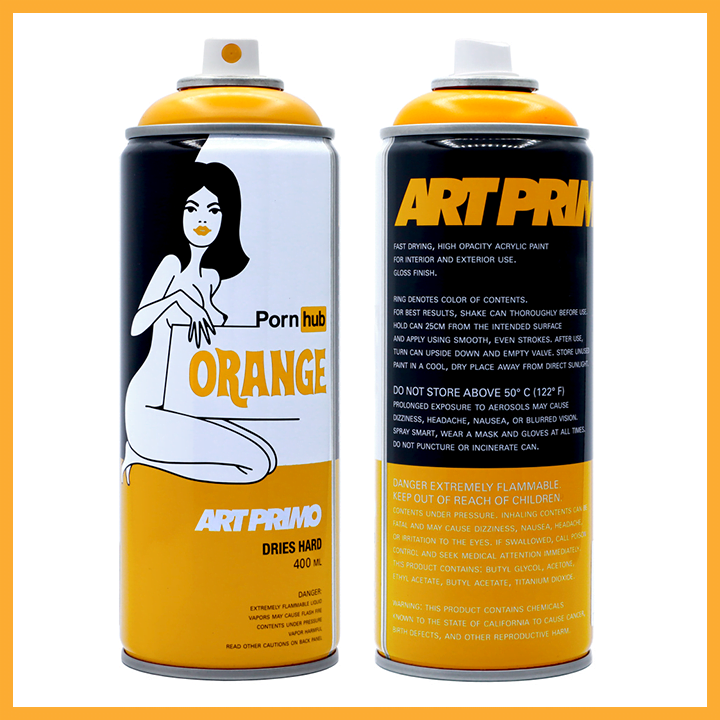 Spray Paint - Pornhub x Art Primo