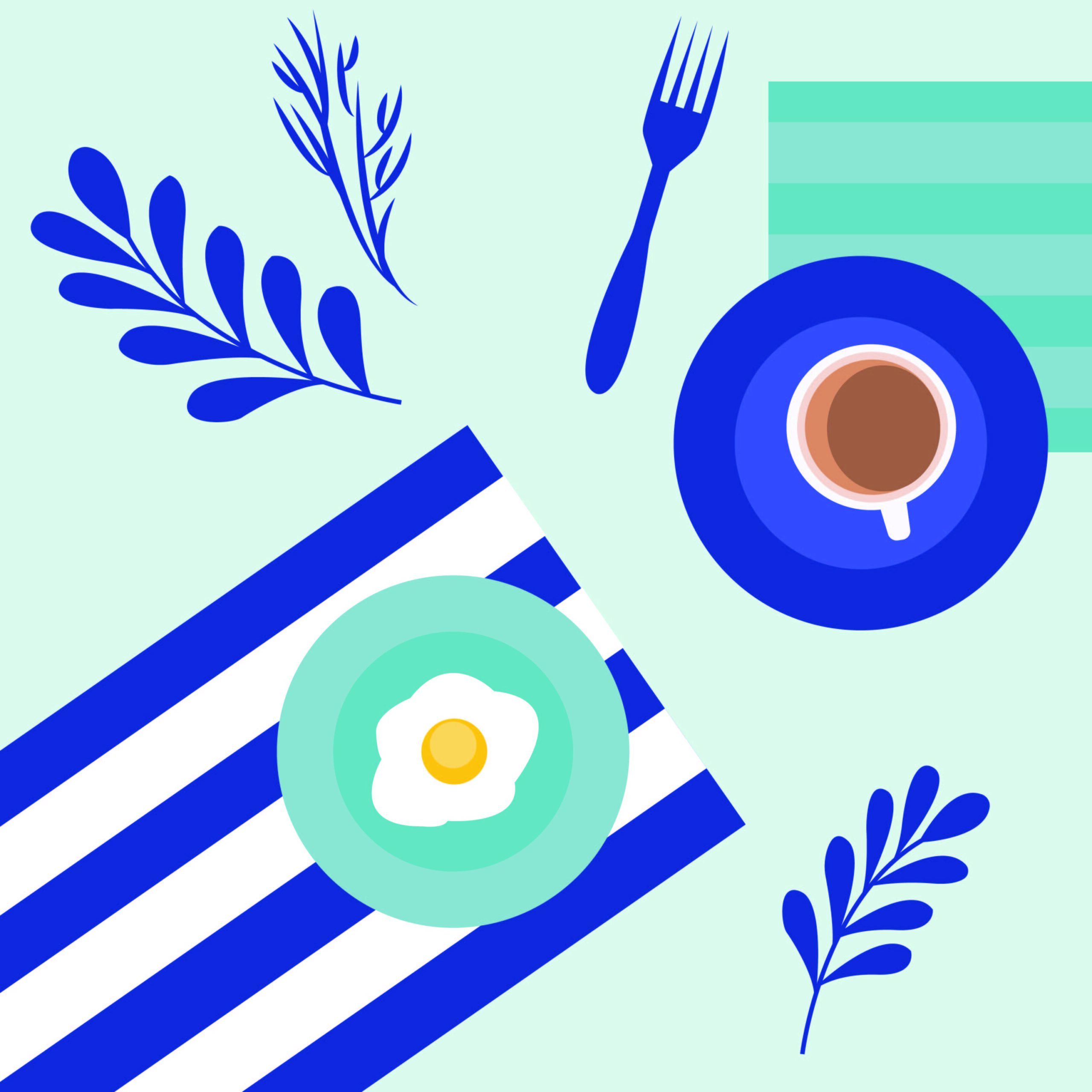 Breakfast graphic via 360 MAGAZINE