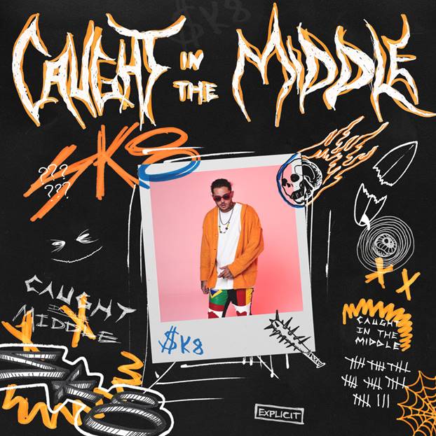 "Caught In The Middle" by SK8 artwork via Atlantic Records for use by 360 Magazine