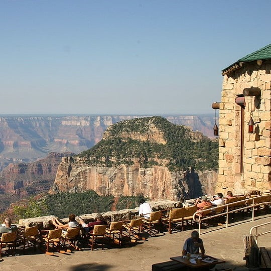 Grand Canyon Lodge North Rim via Forever Resorts for use by 360 Magazine