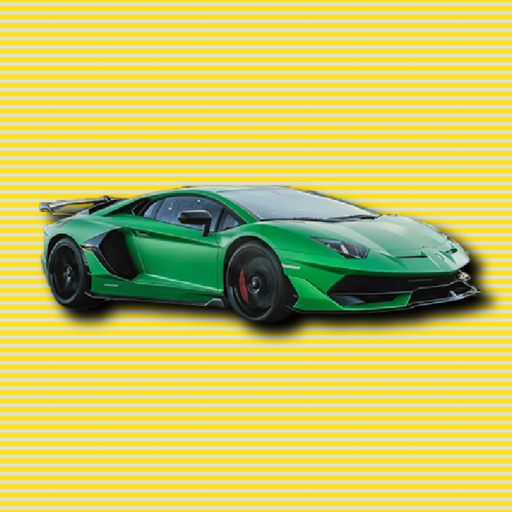 Aventador illustration by Heather Skovlund for 360 Magazine