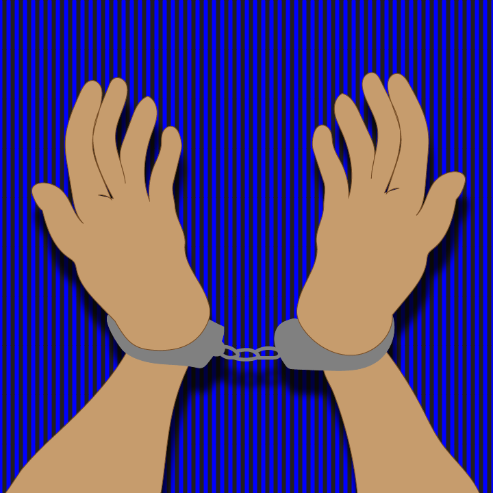 Handcuff illustration by Heather Skovlund for 360 Magazine