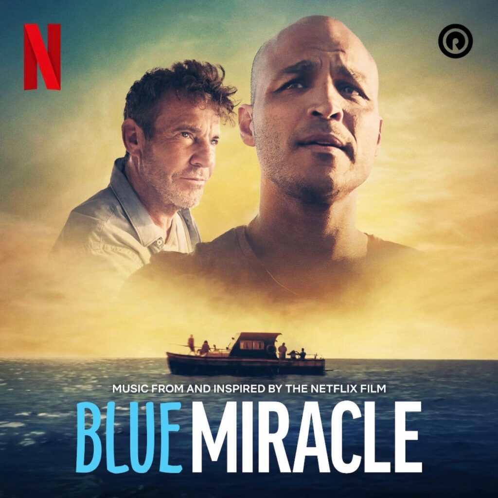 Blue Miracle movie poster by Netflix and Reach Records via Jackie O. Asare at Schure Media Group for use by 360 Magazine